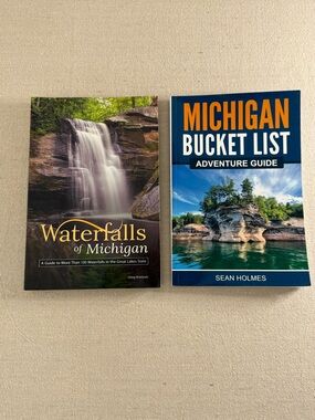 Michigan Bucket List & Waterfalls of Michigan — Paperbacks